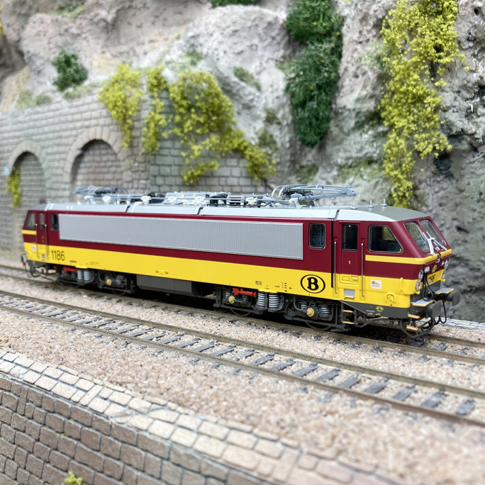 Locomotive électrique, 1186, SNCB, Ep. VI - LSMODELS 12094 - HO 1/87