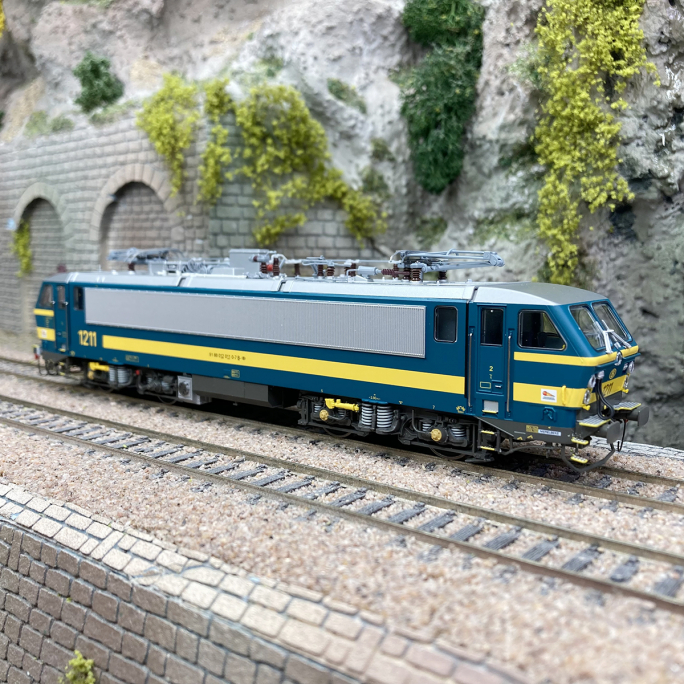 Locomotive électrique, 1211, UIC, SNCB, Ep. VI - LSMODELS 12095 - HO 1/87