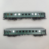 2 voitures  Train Express, CSD, Ep III et IV - ROCO 6600037 - HO 1/87