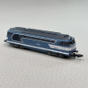 Locomotive diesel BB 67533 "Logo Nouille", Sncf, Ep IV - AZAR MODELS L01-BL4 - Z 1/220