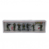 7 Soldats en formation - FALLER 151751 - HO 1/87