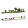 Jardin de fleurs - Faller 181293 - HO 1/87