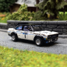 Fiat 131 Abarth n°6, Blanc et noir - Brekina 22660 - HO 1/87