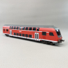 Voiture pilote à deux niveaux, DBbzf 761e, express régional, DB, Ep V - MARKLIN 40402 - HO 1/87