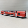 Voiture pilote à deux niveaux, DBbzf 761e, express régional, DB, Ep V - MARKLIN 40402 - HO 1/87