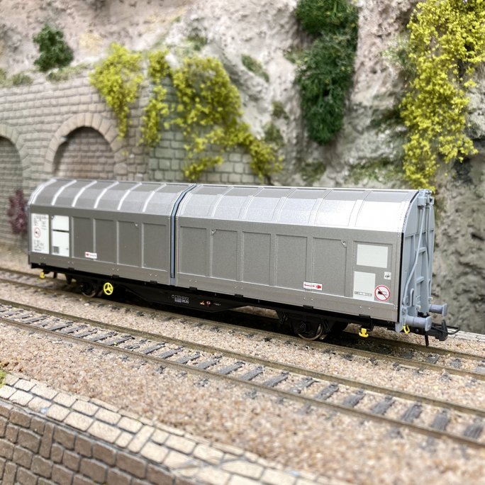 Wagon à parois coulissantes, Hbbillns, CD Cargo, Ep VI - ROCO 6600095 - HO 1/87