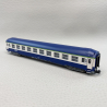 Voiture couchettes 2CL, B9C9x, train express, SNCF, Ep V - MINITRIX 18467 - N 1/160-