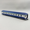 Voiture couchettes 2CL, B9C9x, train express, SNCF, Ep V - MINITRIX 18467 - N 1/160-