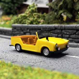 Trabant, Jaune - Herpa 024808-004 - HO 1/87