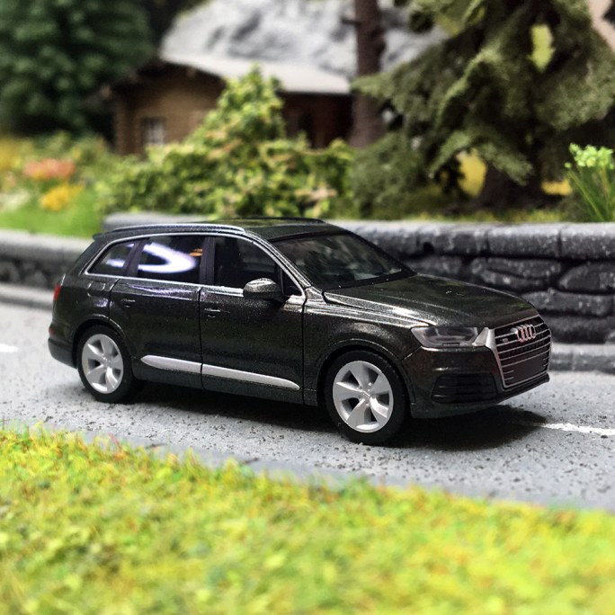 Audi Q7, Noir - Herpa 038447-004 - HO 1/87