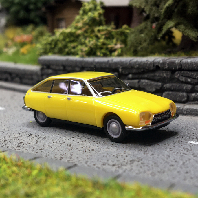 Citroen GS, Jaune - Herpa 420433004 - HO 1/87