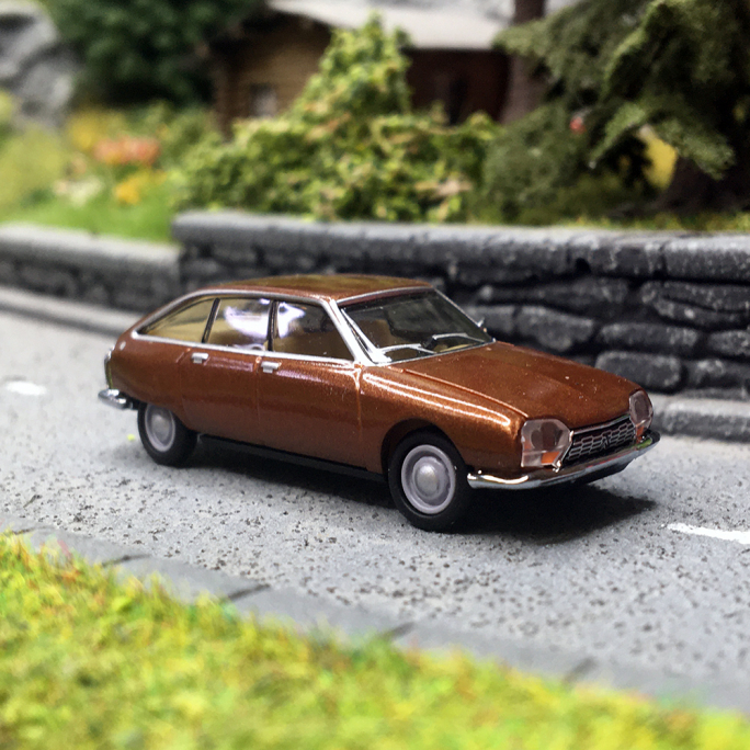 Citroen GS, Marron - Herpa 430722-004 - HO 1/87