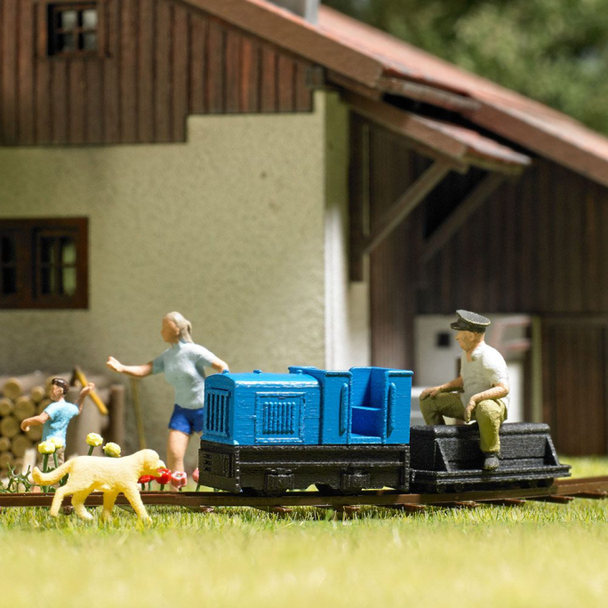 Train de jardin - BUSCH 79828 - HO 1/87