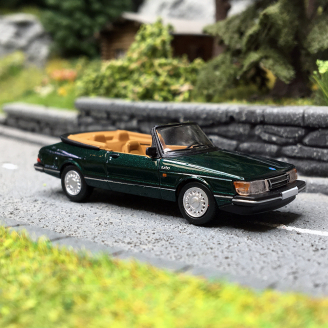 Saab 900 Cabriolet, Vert - PCX870671 - HO 1/87