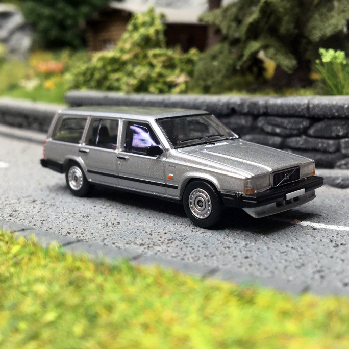 Volvo 740 Break, Argent - PCX870664 - HO 1/87