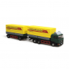 MAN F90 camion et remorque "Hungarocamion", Jaune et vert - MINIS LC4637 - N 1/160