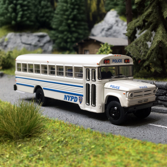 Bus, Dodge S 600, Vert - Brekina 61331 - HO 1/87