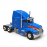 Tracteur Kenworth T 600 Flames - Bleu & coloré - Brekina 85934 - 1/87