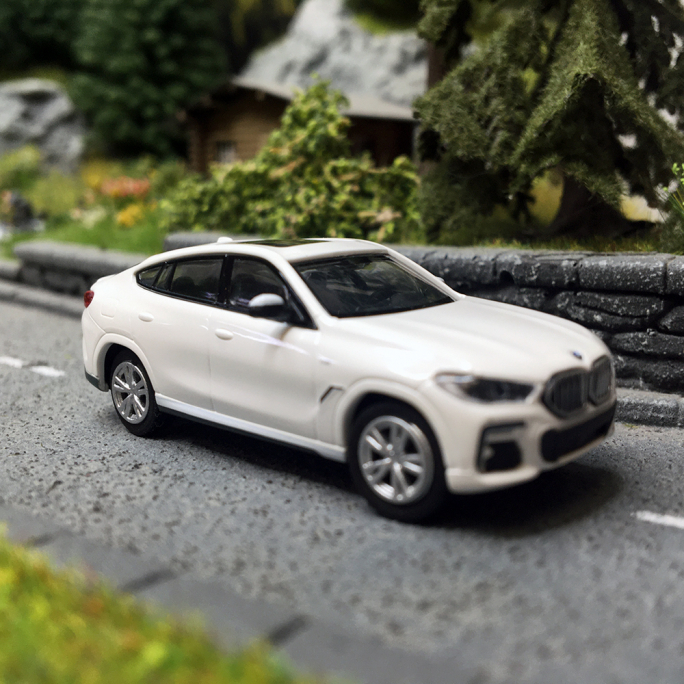 Bmw X6, 2020, Blanc - MINICHAMPS 870 020520 - 1/87