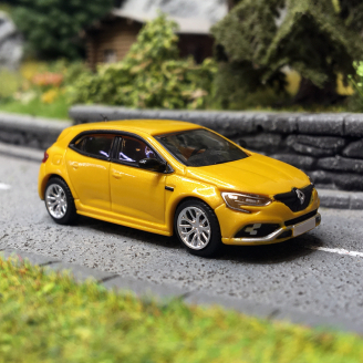 Renault Megane IV RS, Jaune Sirius Métallisé, SAI / PCX87 7521 - 1/87