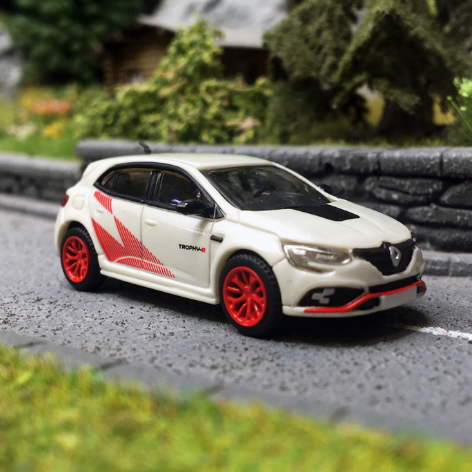 Renault Megane IV RS, Blanche RS Trophy R, PCX870608MCW / SAI7529 - 1/87