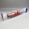 2 wagons porte-conteneurs, ÖBB/RCW  Ep VI - ROCO 6600077 - HO 1/87