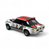 Fiat 131 Abarth, Alitalia N°2 Röhrl Monte Carlo 1978, Blanc - Brekina 22652 - HO 1/87