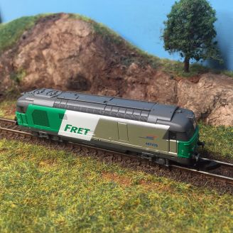 Locomotive diesel BB 67478 FRET SNCF, "Logo Casquette", Digital, Ep V/VI - AZAR MODELS L01-FR2D - Z 1/220