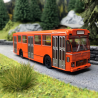 Bus, Fiat 418 AL, Orange - Brekina 59950 - HO 1/87