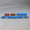 Wagon à double poche, articulé T3000e (738) NACCO, Ep VI - ROCO 6600036 - HO 1/87