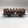 Wagon transport d'acide Z, DR Ep III - BRAWA 49327 - HO 1/87