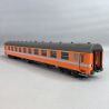 Voiture I4 B9 ex.A9 Orange, époque IV/V SNCB - LSMODELS 42 183 - HO 1/87