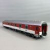 Voiture-lits type WLABmee de l'UZ, époque VI, RZD, Rouge/Blanc - LSMODELS 48 208 - HO 1/87