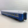 Voiture-lits type WLABmee de l'UZ, époque V, bleu - LSMODELS 48 212 - HO 1/87