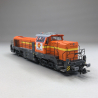 locomotive diesel Vossloh DE 18, Ep VI. avec décodeur sonore, Orange & Jaune - JOUEF HJ2440S - HO 1/87