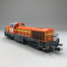 locomotive diesel Vossloh DE 18, Ep VI. avec décodeur sonore, Orange & Jaune - JOUEF HJ2440S - HO 1/87