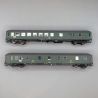 2 wagons postaux, DB, Ep. IV - Marklin 42850 - HO 1/87