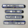 Automotrice AGC, BB82783 / 82784, 4 éléments, TER Alsace, SNCF, Ep. VI - LSMODELS 10393 - HO 1/87