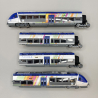 Automotrice AGC, BB82783 / 82784, 4 éléments, TER Alsace, SNCF, Ep. VI digital 3R AC - LSMODELS 10893 - HO 1/87