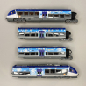 Automotrice AGC, BB81621 / 81622, 4 éléments, PACA AIX, SNCF, Ep. VI - LSMODELS 10392 - HO 1/87