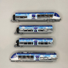 Automotrice AGC, BB81621 / 81622, 4 éléments, PACA AIX, SNCF, Ep. VI - LSMODELS 10392 - HO 1/87