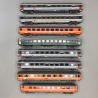 Rame de 8 voitures "EC96 Iris", Coire - Bruxelle, SBB CFF FFS / SNCB,  Ep V - LSMODELS MW2103 - HO 1/87