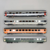 Rame de 8 voitures "EC96 Iris", Coire - Bruxelle, SBB CFF FFS / SNCB,  Ep V - LSMODELS MW2103 - HO 1/87