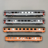 Rame de 8 voitures "EC96 Iris", Coire - Bruxelle, SBB CFF FFS / SNCB,  Ep V - LSMODELS MW2103 - HO 1/87