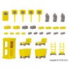 Accessoires et décorations postales "DHL" - VOLLMER 45131  - HO 1/87