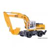 LIEBHERR 934 litronic excavatrice à roue - Kibri 11261 - HO 1/87