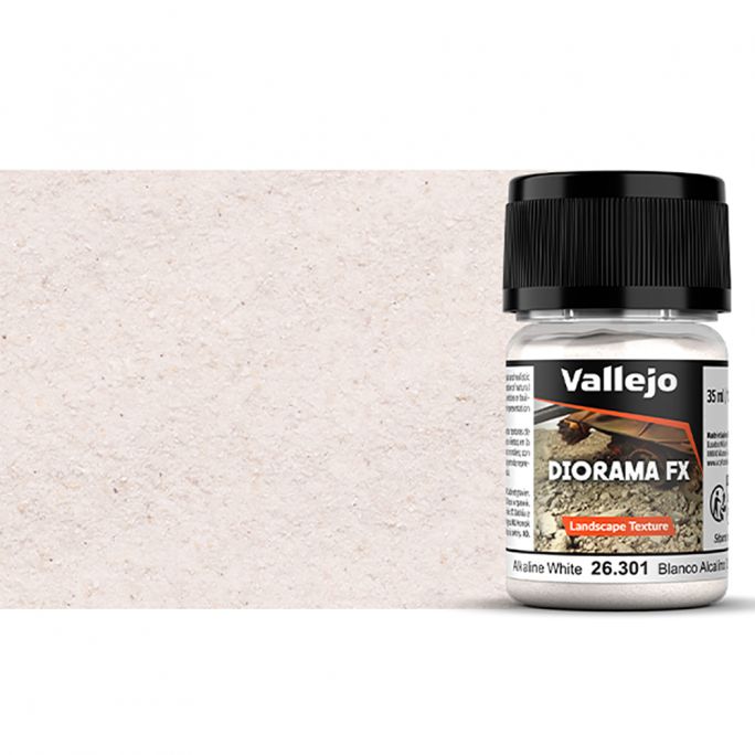 Gravier Blanc Alcalin (0.5-1mm), 60g, diorama FX - Vallejo 26.301