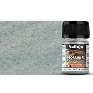 Gravier Vert Mousse (0.1-1mm), 60g, diorama FX - Vallejo 26.310