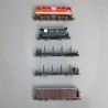 Rame 5 pièces : Locomotive diesel 2095 005-1, OBB, Ep. IV/V - Roco 5540001 - HOe 1/76 