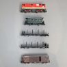 Rame 5 pièces : Locomotive diesel 2095 005-1, OBB, Ep. IV/V - Roco 5540001 - HOe 1/76 